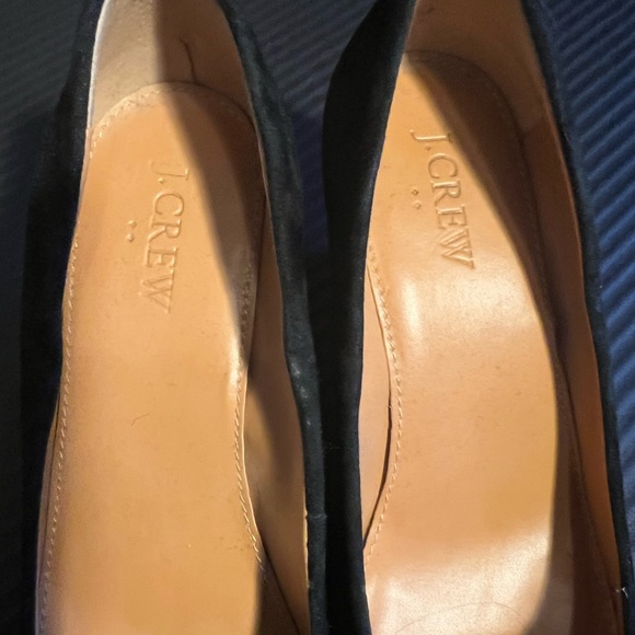 J Crew Wedge Suede Heel - Picture 3 of 6